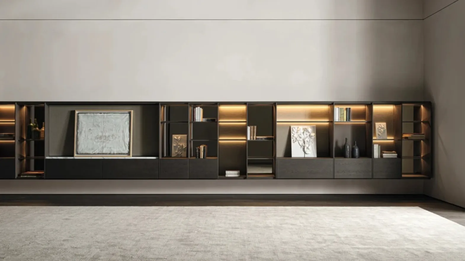 Logos Bookcase Set 02 by Molteni & C
