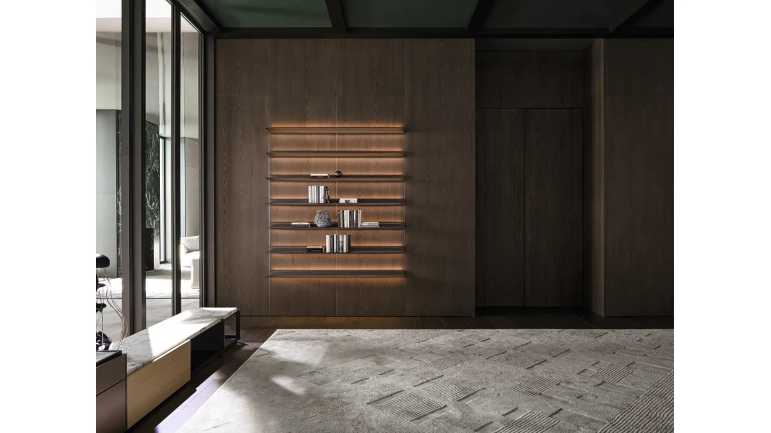 Logos-Set-05 Bookcase Molteni & C