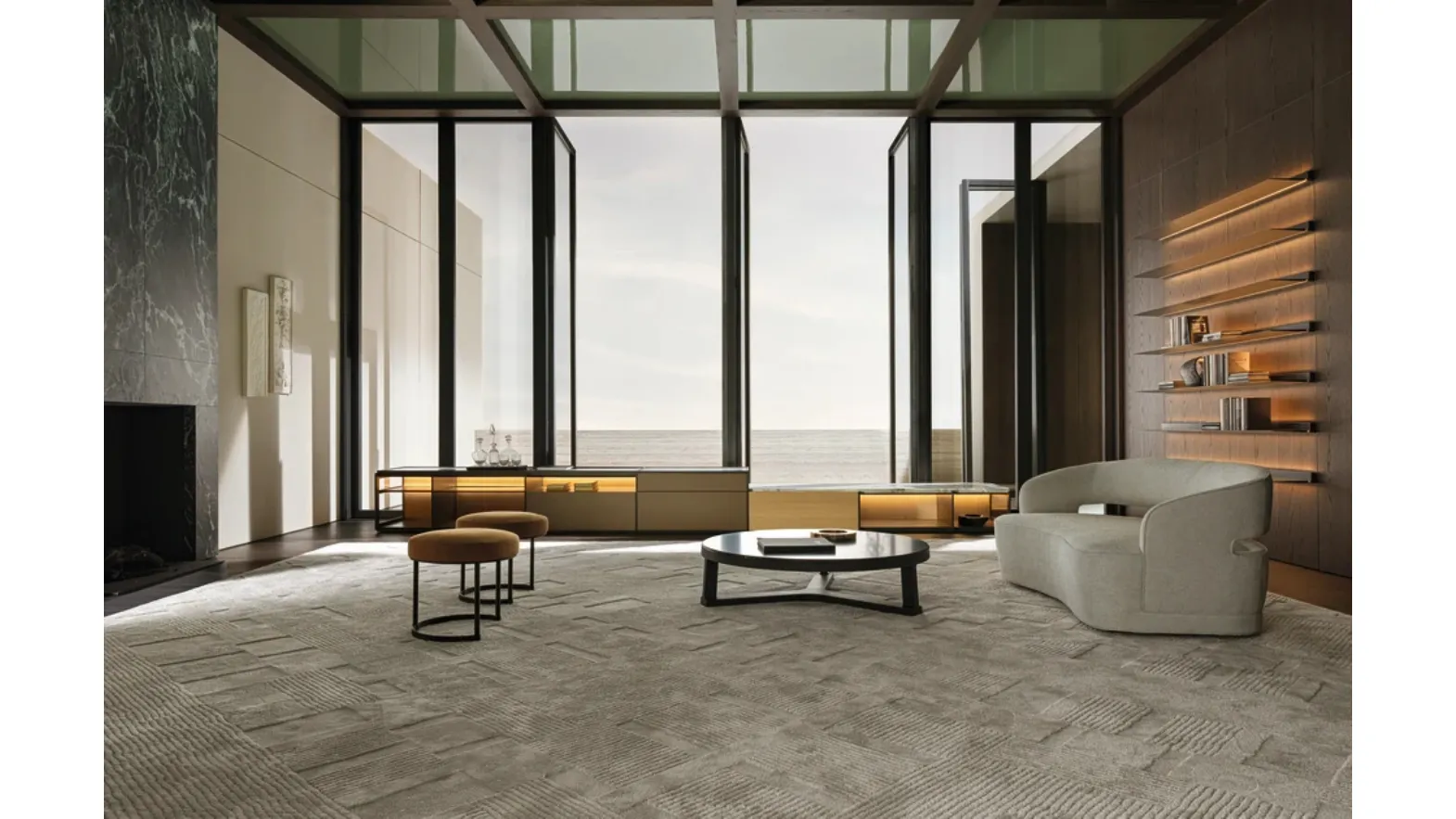 Logos-Set-05 Bookcase Molteni & C