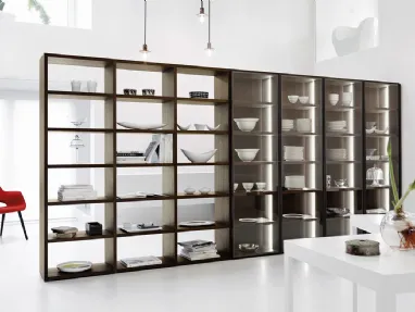 Modo Comp M6C92 bookcase by Sangiacomo
