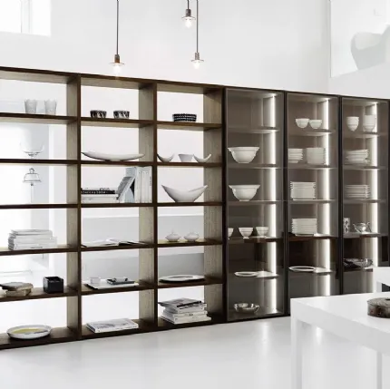 Modo Comp M6C92 bookcase by Sangiacomo