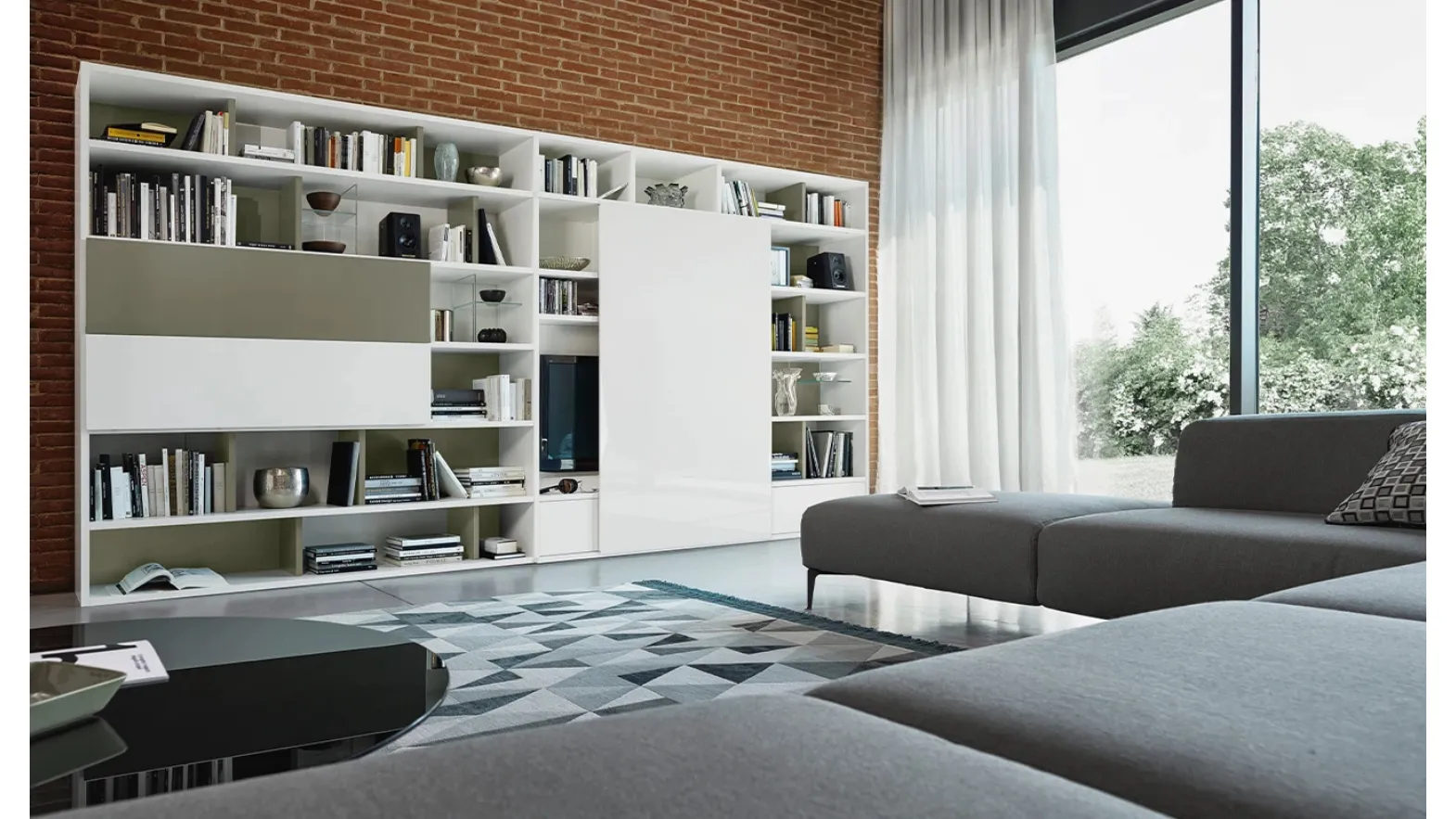 Sangiacomo Modo Comp M6C95 bookcase