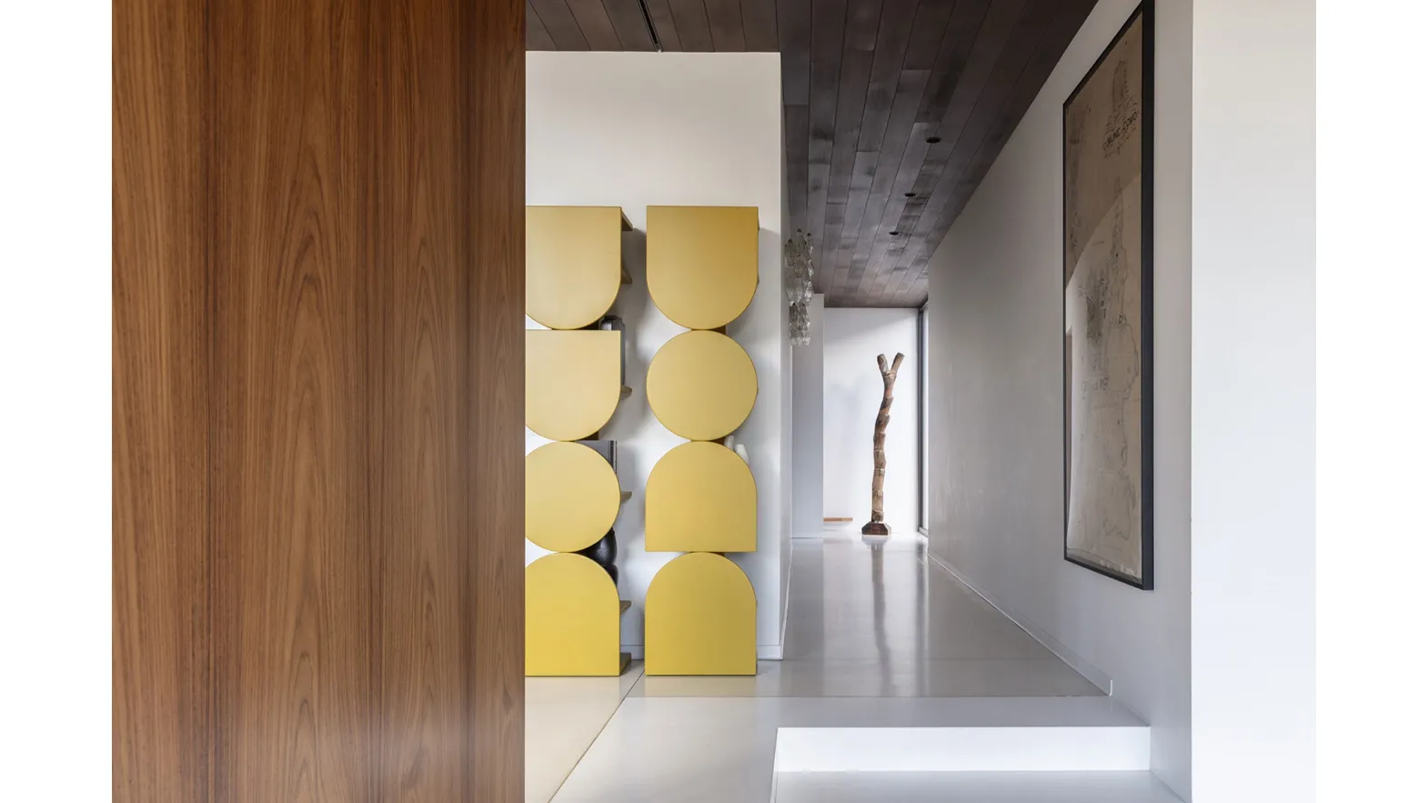 Shape Tower Bookcase by Mogg