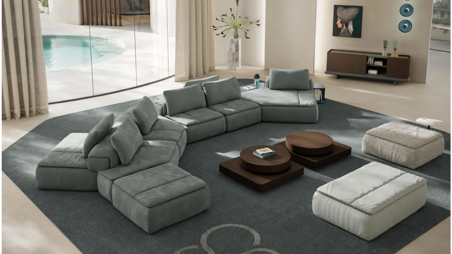 Natuzzi's Amama living room