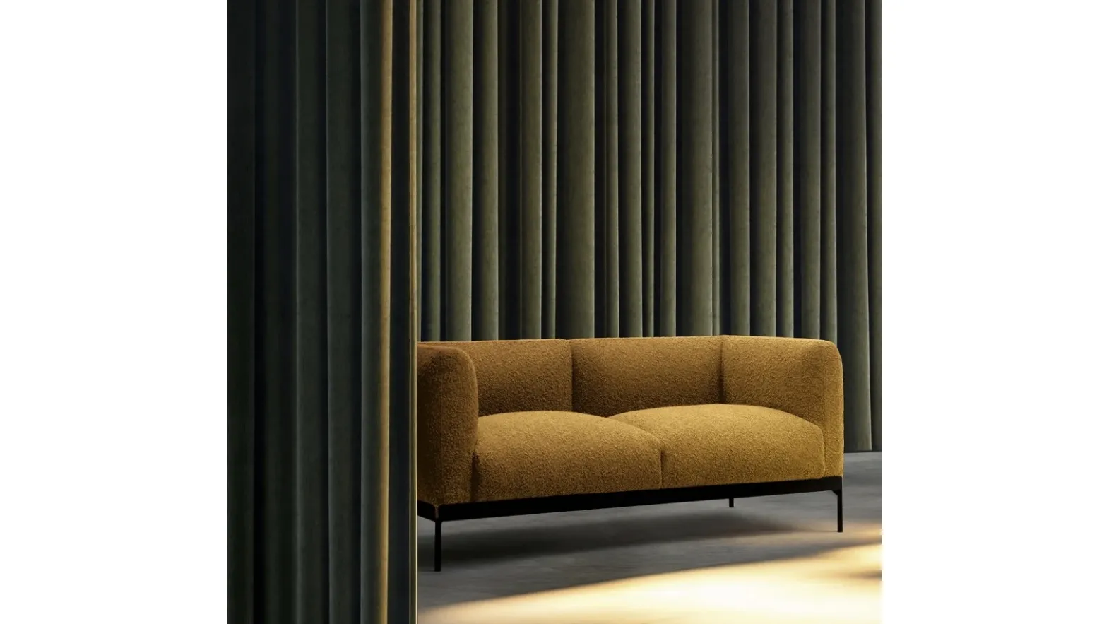 Kartell's Asia fabric living room.