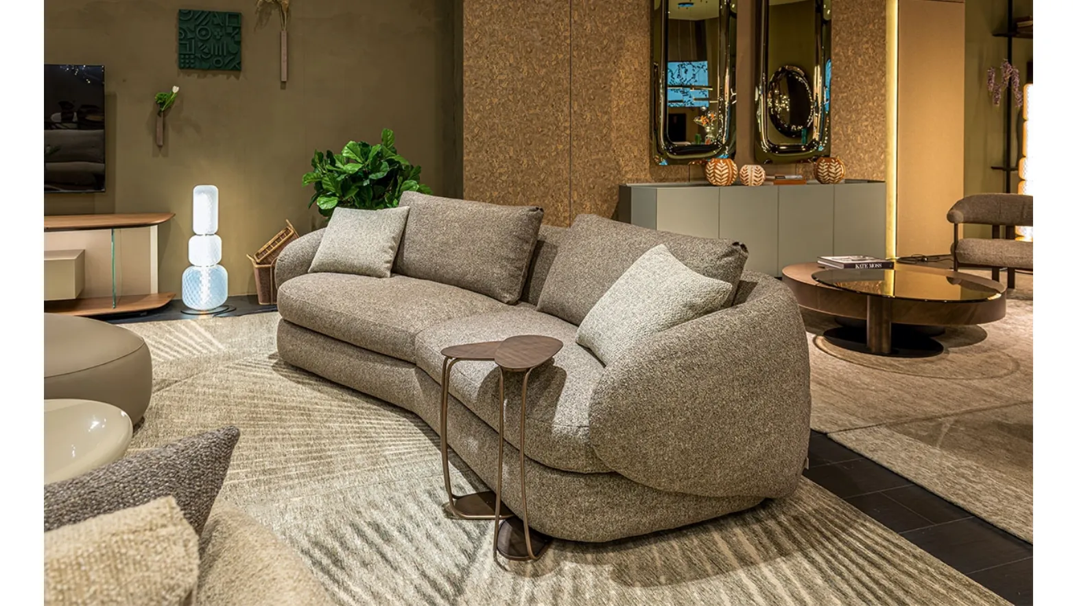 Cattelan Italia Craig Supersoft upholstered sofa