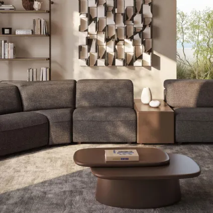 Natuzzi's Faraone relaxation sofa