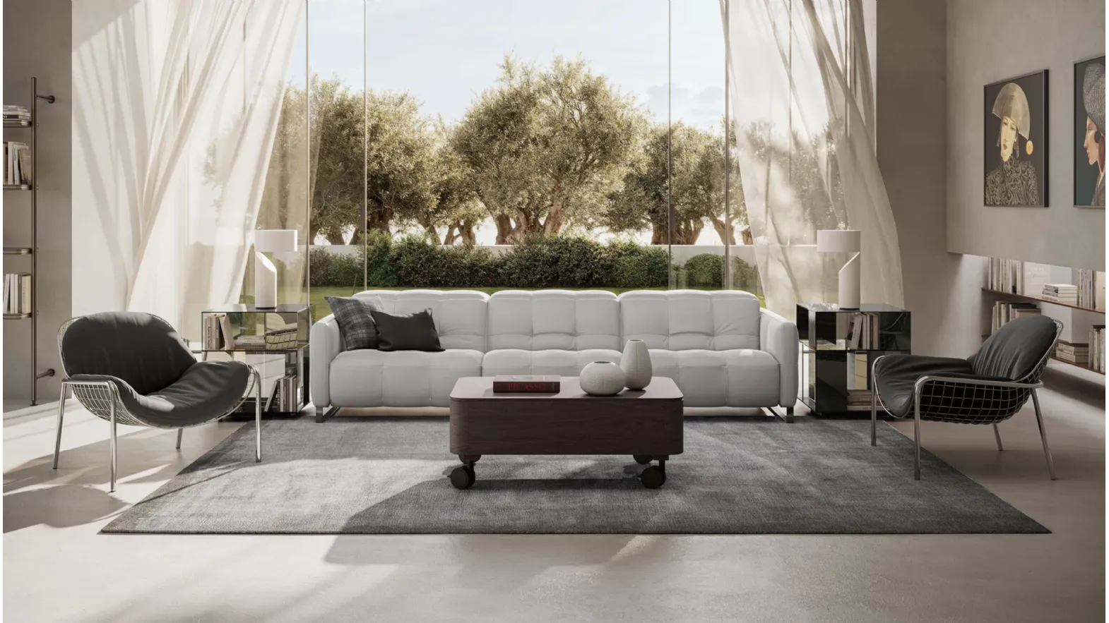 Philo Natuzzi's relaxation sofa
