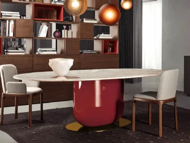Inari upholstered chair by Pianca