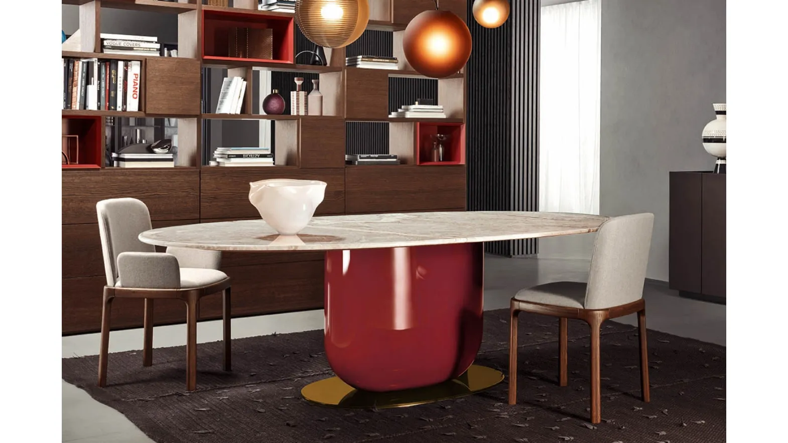 Inari upholstered chair by Pianca
