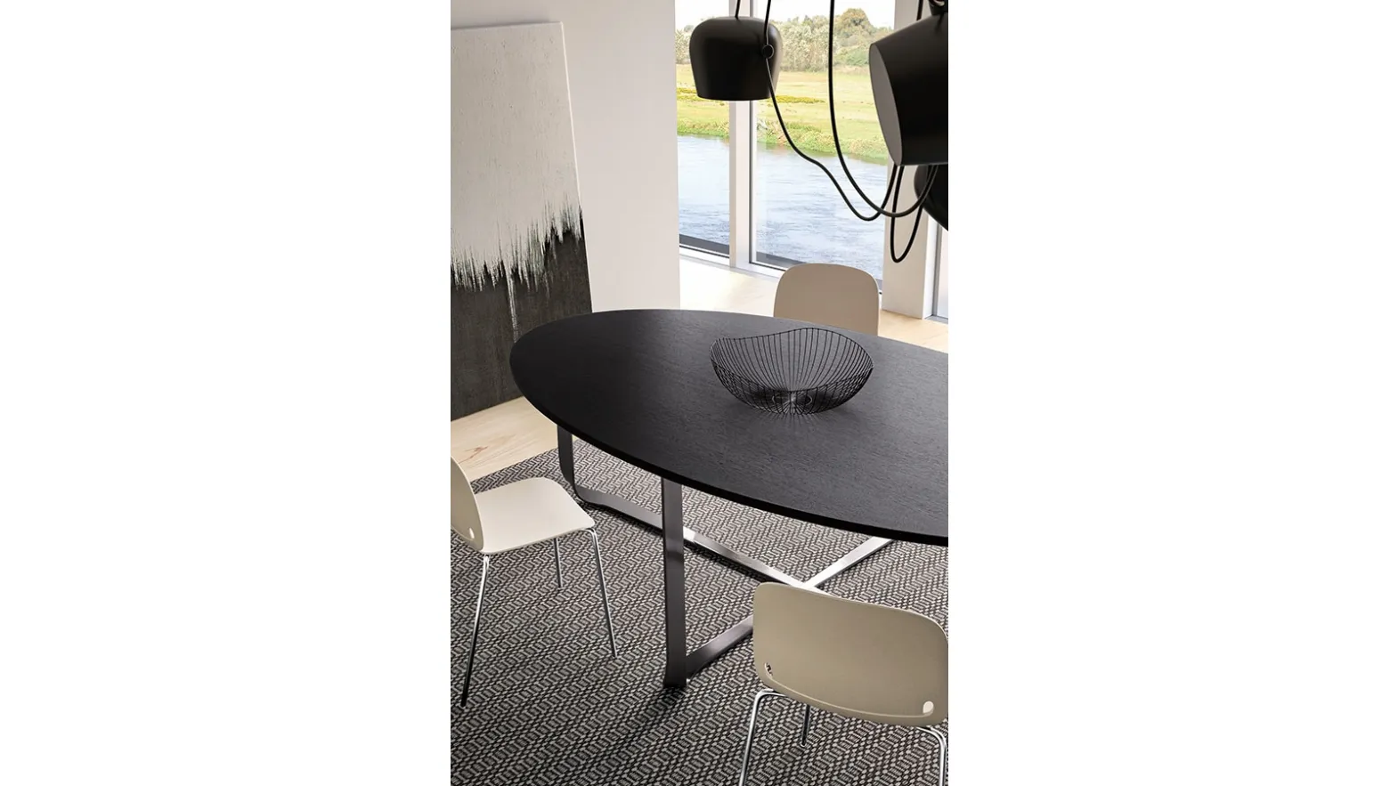 Intro stackable chair by Pianca
