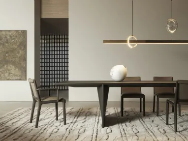Janet leather chair by Molteni & C