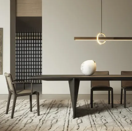 Janet leather chair by Molteni & C