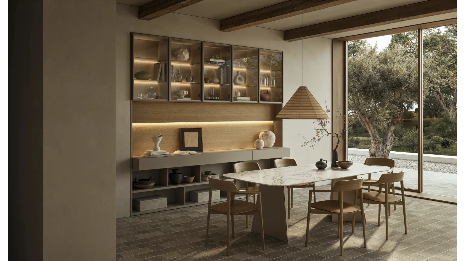 Lena wooden chair by Sangiacomo