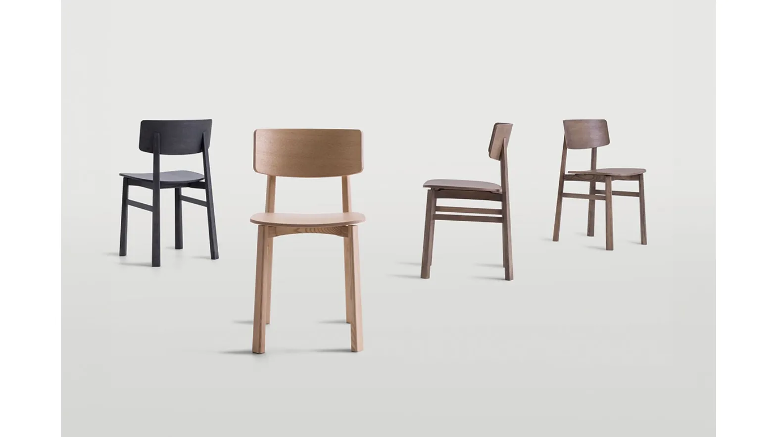 Lina wooden chair by Pianca