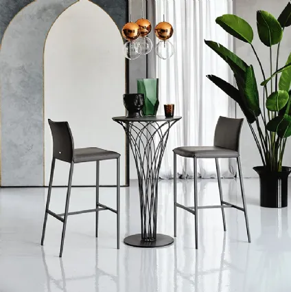 Norma ML metal frame stool by Cattelan Italia