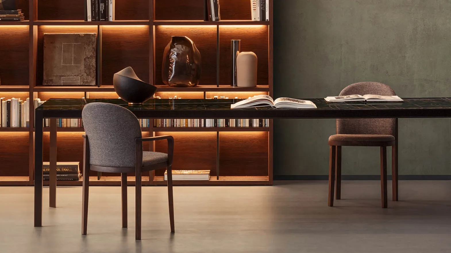 Orchestra upholstered fabric chair by Pianca