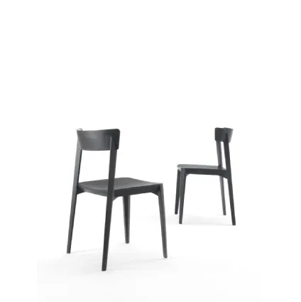 Riva1920's Mia Rewood chair in solid Ash wood.