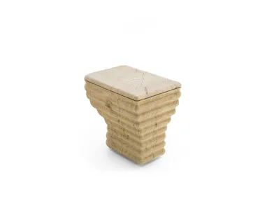 Stool Waves in solid Cedar wood by Riva1920.