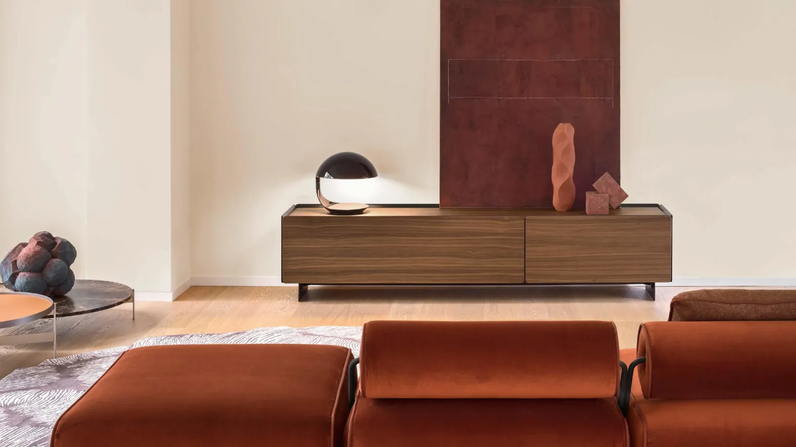 Madia Mambo in Canaletto walnut by Pian