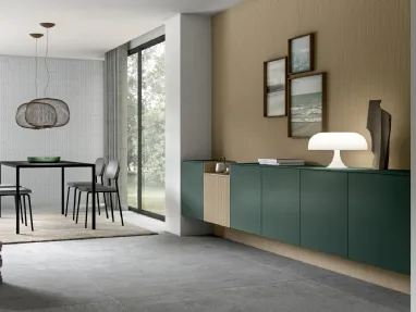 Living Glass suspended furniture by Arredo3