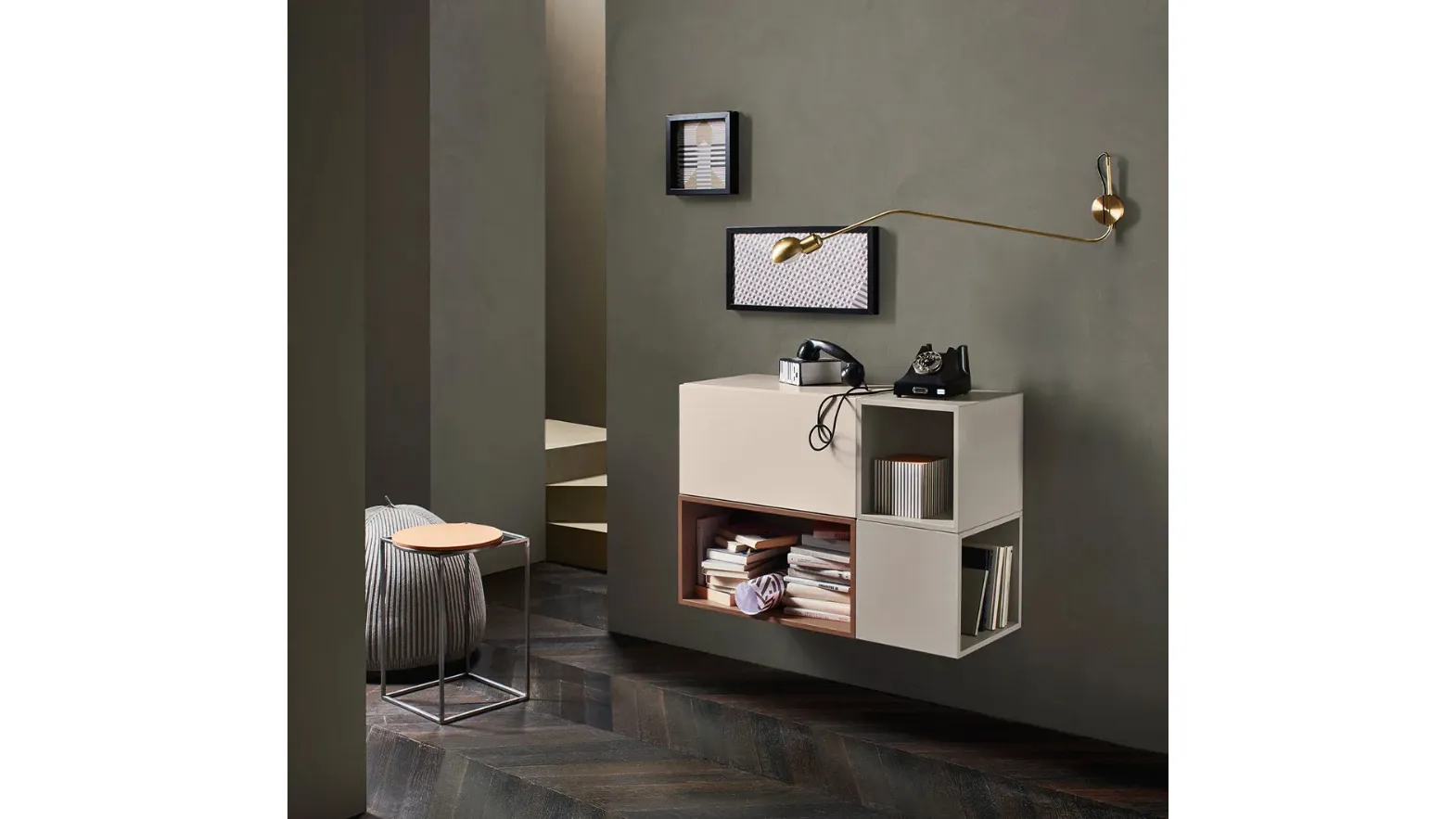 Suspended open 01 mobile by Sangiacomo.