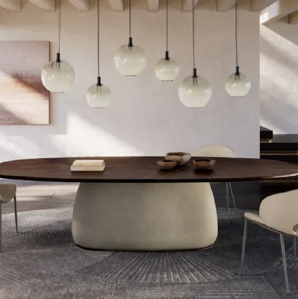 Botero Wood table by Cattelan Italia