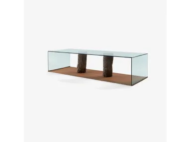 Glass table Laguna by Riva1920