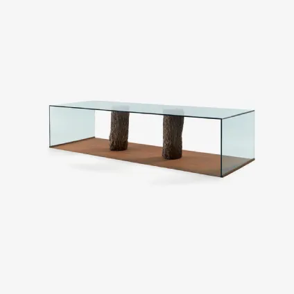 Glass table Laguna by Riva1920