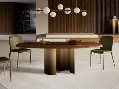 Papelito Wood table by Cattelan Italia.