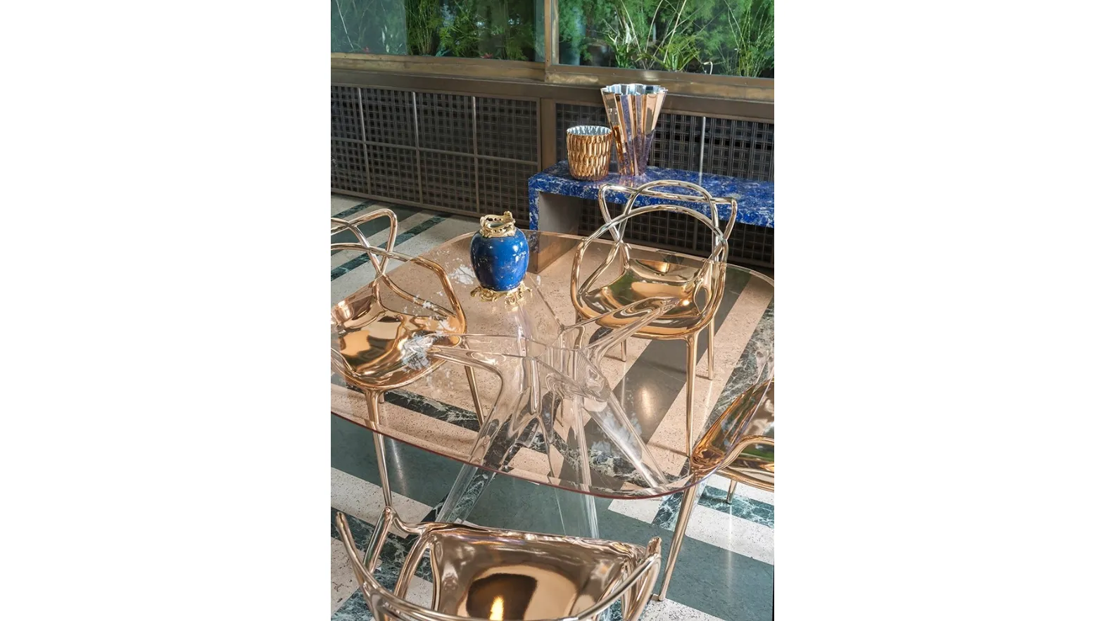 Sir Gio Square Table by Kartell