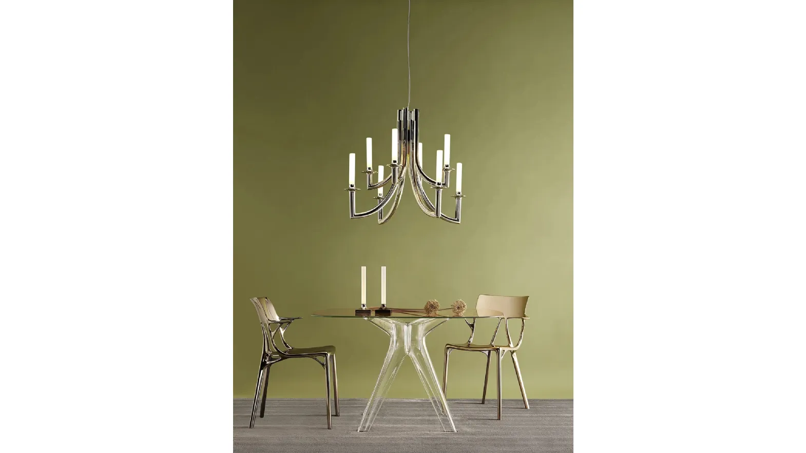 Sir Gio Square Table by Kartell