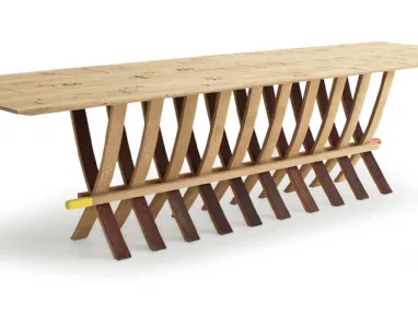 Wine Table with Oak top by Riva1920