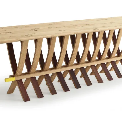 Wine Table with Oak top by Riva1920