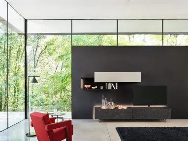 Mobile TV stand Vesa on Sangiacomo's Cabaret