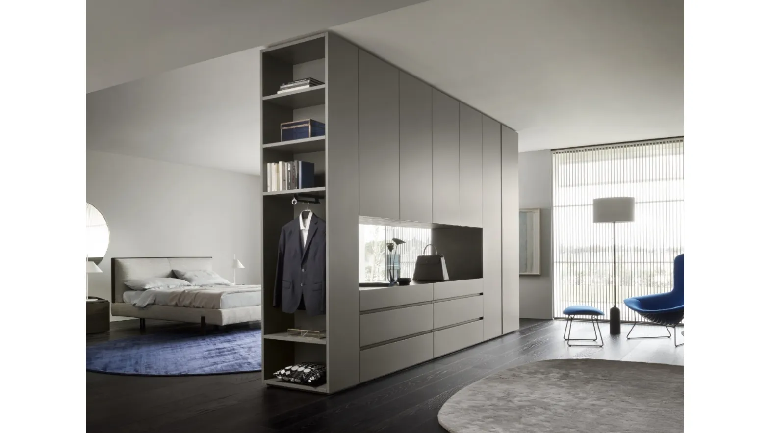 Double-sided wardrobe Breccia by Sangiacomo.