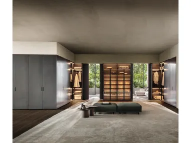 Gliss Master Wardrobe - Hollow Door by Molteni & C