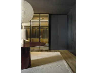 Gliss Master Wardrobe - Linear Door by Molteni & C