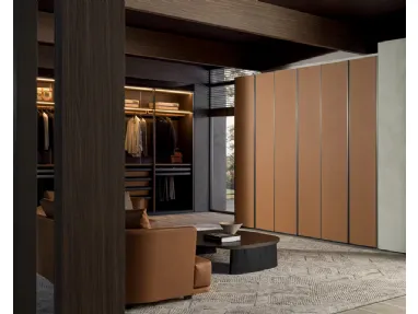 Wardrobe with hinged doors Gliss Master - Smooth Door by Molteni & C