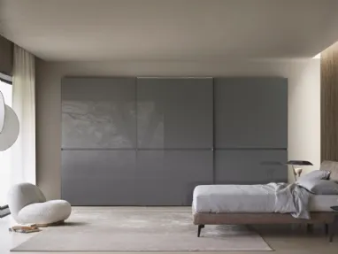 Horizontal Glass Wardrobe by Sangiacomo