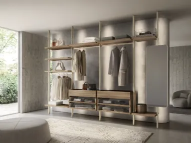 Iala walk-in wardrobe by Sangiacomo