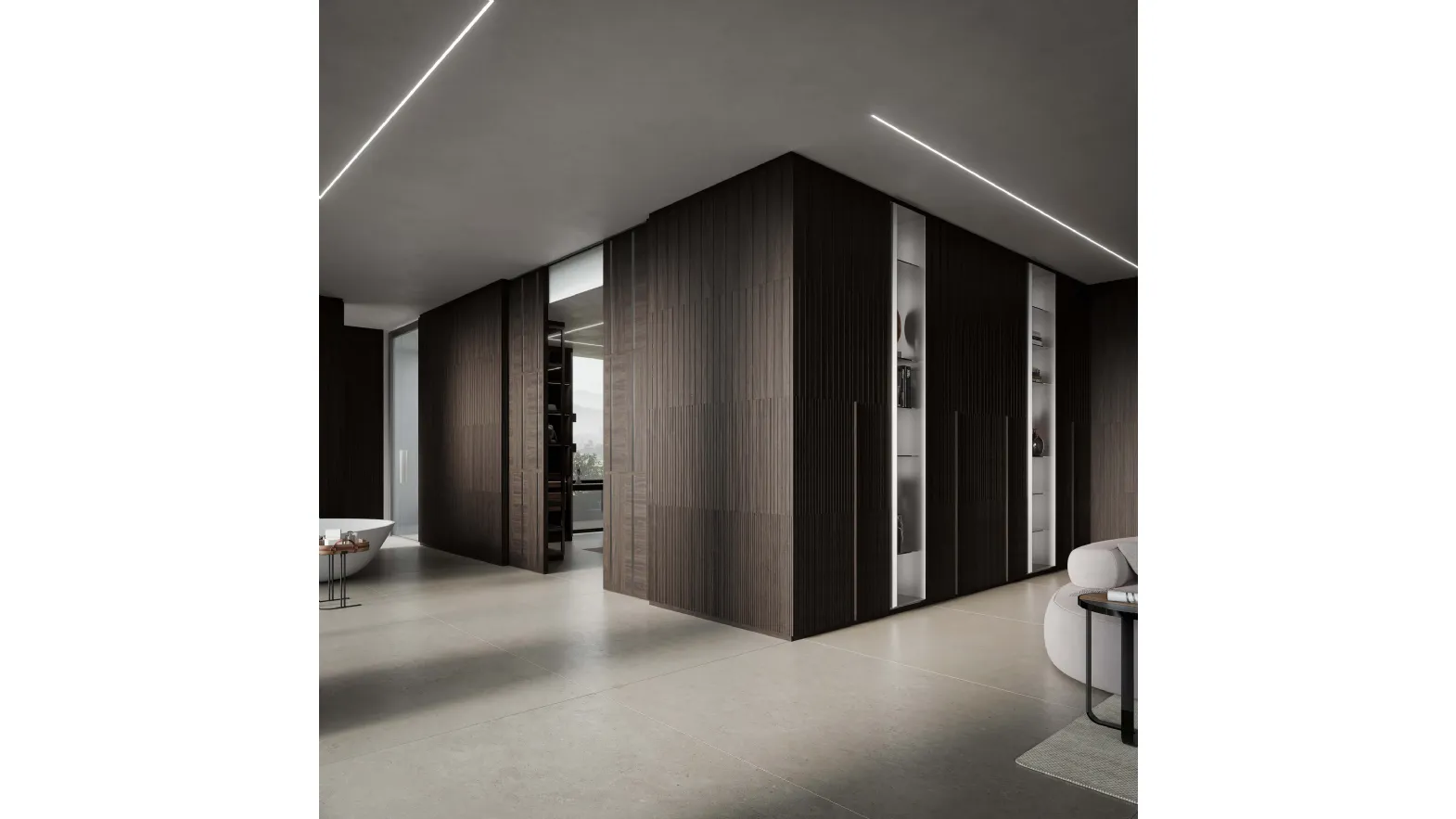 Life 3D walk-in closet by Arte Brotto