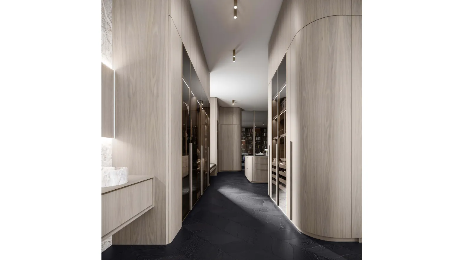 Life Stondata walk-in closet by Arte Brotto