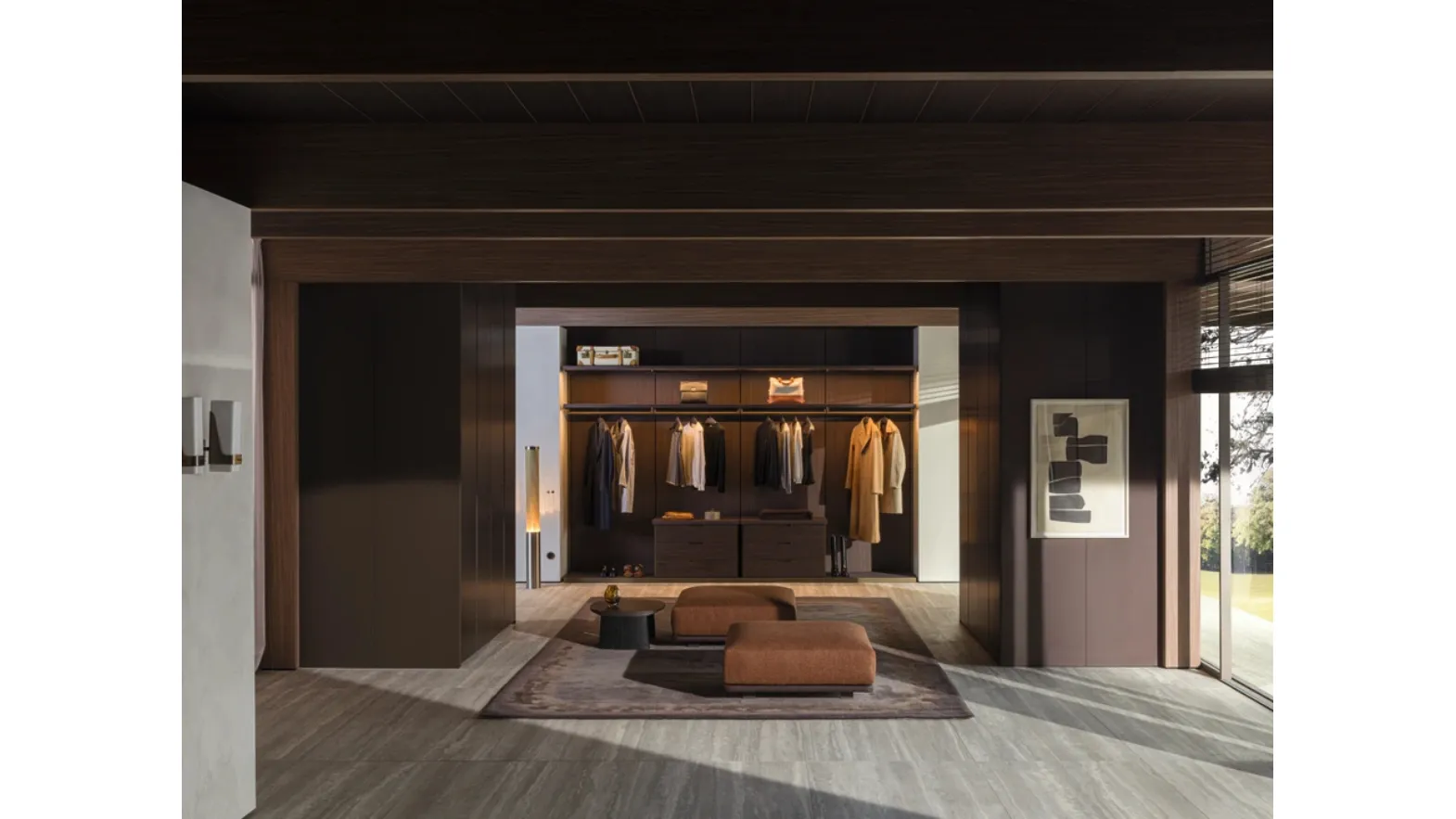 Master Dressing Walk-in Closet by Molteni & C