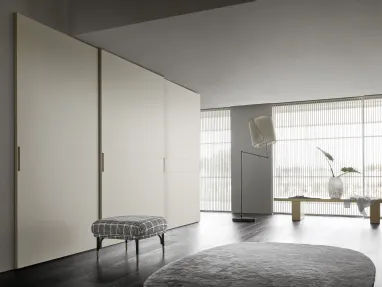 Meridian sliding door wardrobe by Sangiacomo.