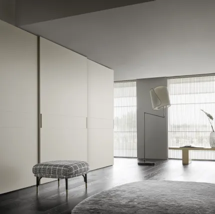 Meridian sliding door wardrobe by Sangiacomo.