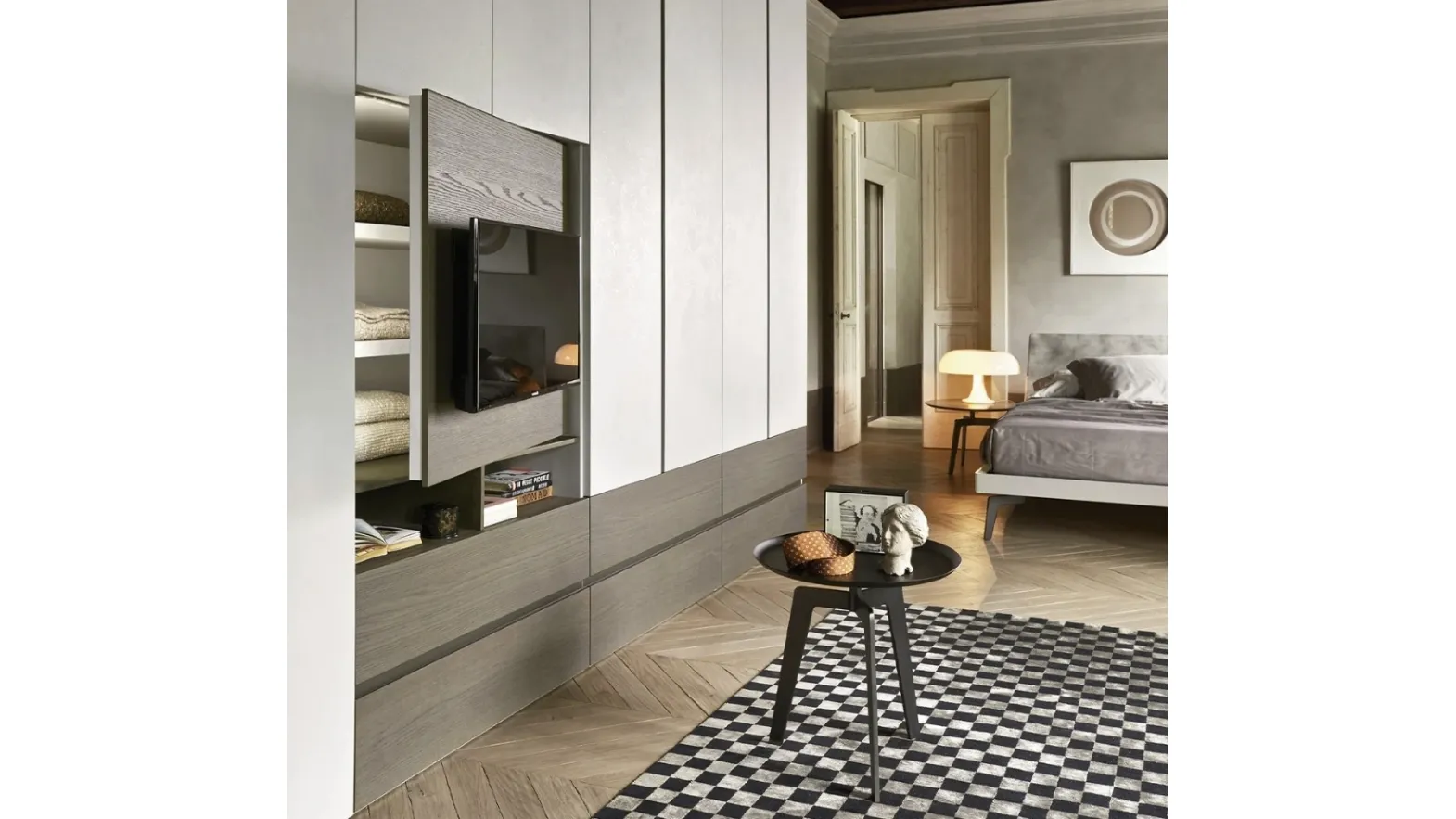 Odeon Swing Door Wardrobe by Sangiacomo