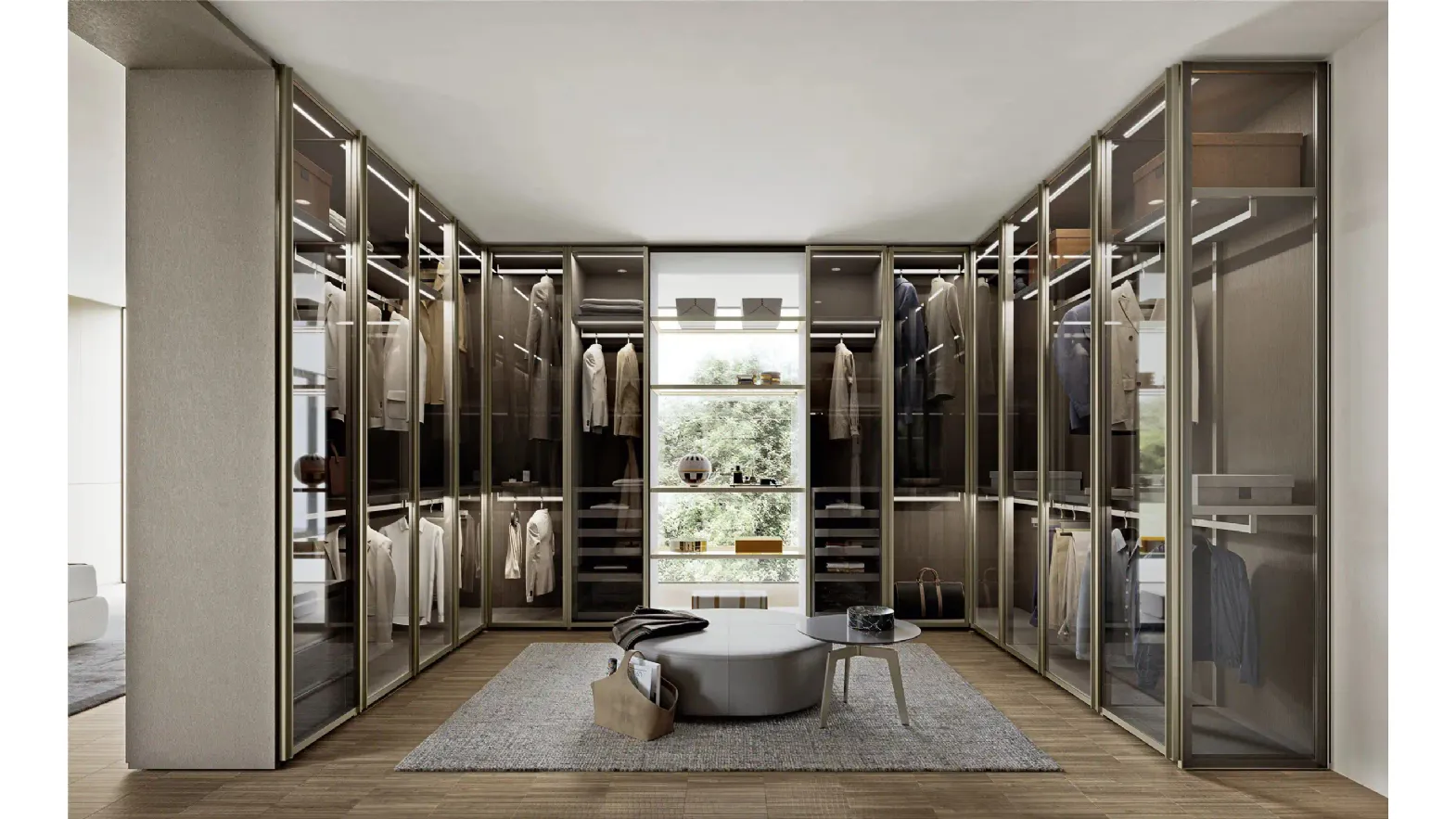 Sangiacomo's Scrigno Walk-In Closet