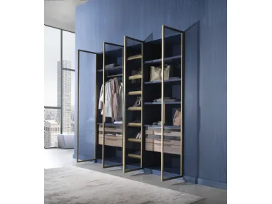 Special Project Blue Walk-in Closet by Arte Brotto