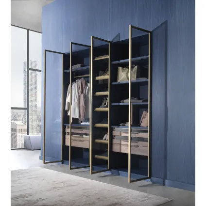 Special Project Blue Walk-in Closet by Arte Brotto